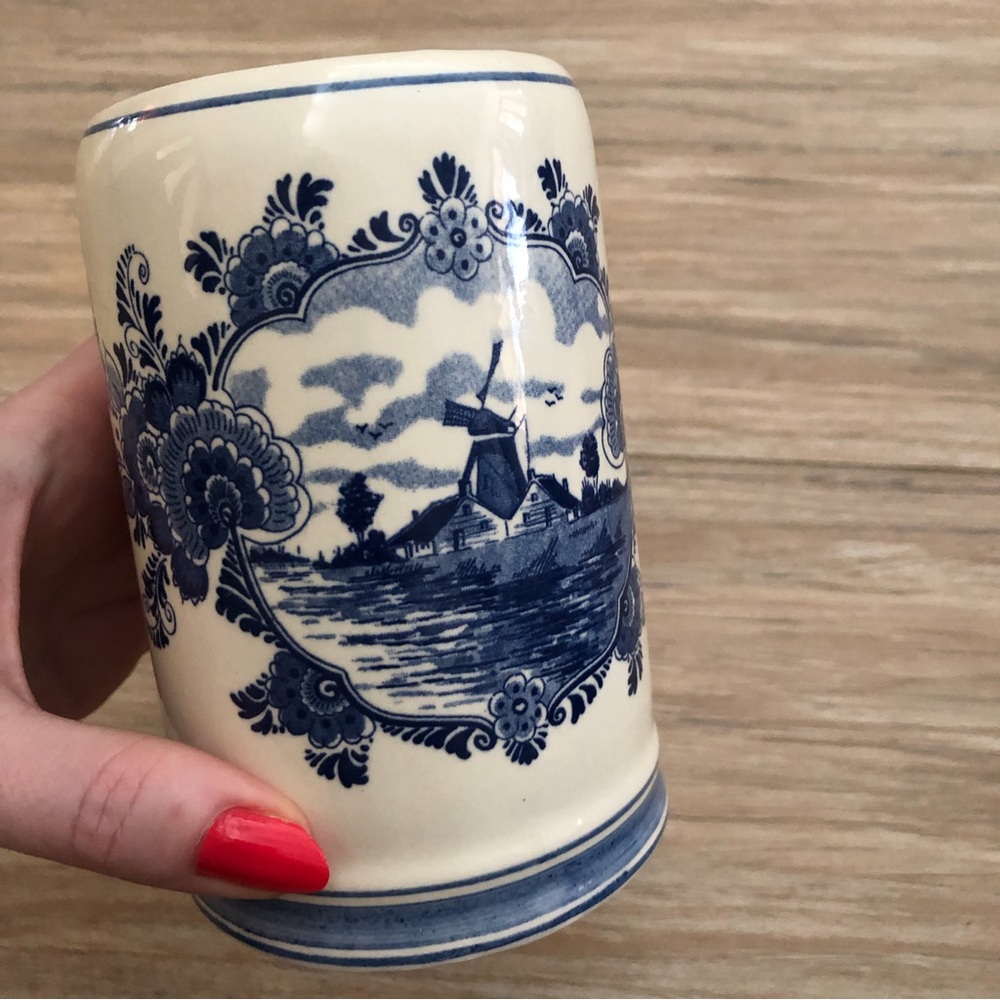 Vintage Delft Mug 16oz - Picture 7 of 11